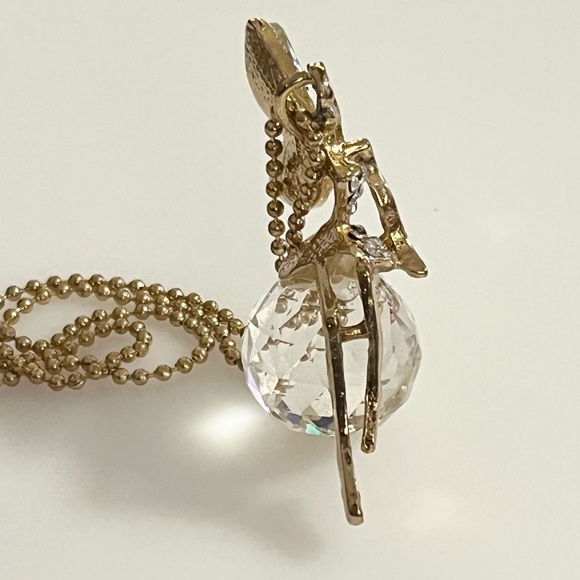 Beautiful Fairy Angle Wing Dancer Suncatcher Charm Pendant Necklace - Picture 6 of 16